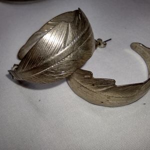 Feather earrings